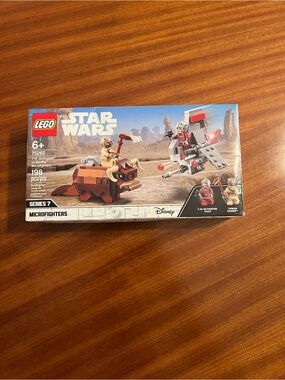 LEGO Star Wars Microfighters T-16 Skyhopper vs Bantha Toy - Brown